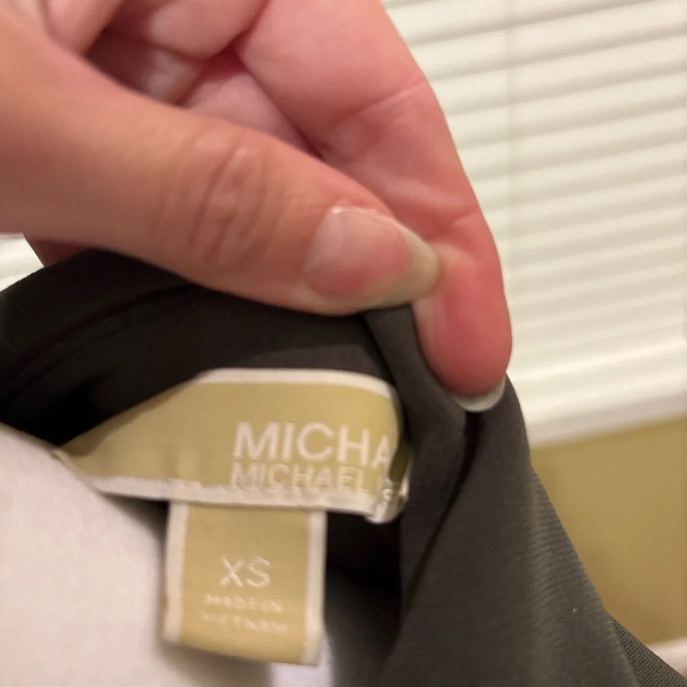 NWOT Michael Kors Dark Green Sleeveless Jumpsuit - Picture 5 of 5